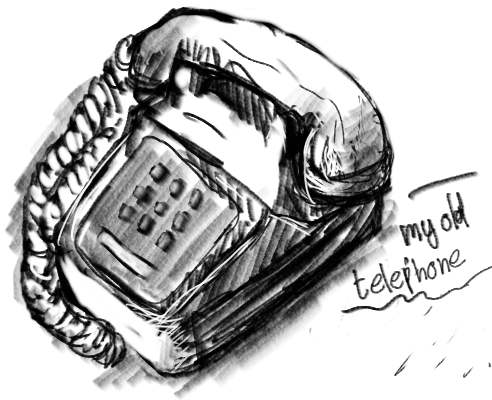 Telephone Sketch Telephone Sketch