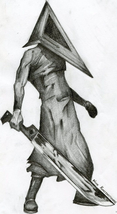 Pyramid Head Sketch Pyramid Head Sketch