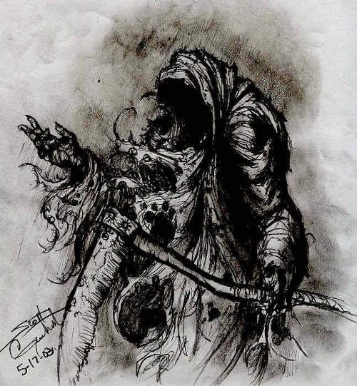 Grim Reaper Gesturing Grim Reaper Gesturing
