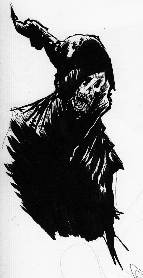 Sad Grim Reaper Sketch