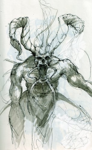 Broken Demon Sketch Broken Demon Sketch