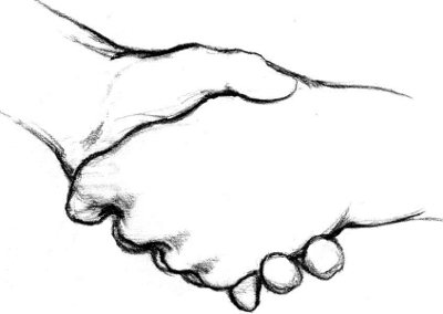 Handshake Sketch Handshake Sketch