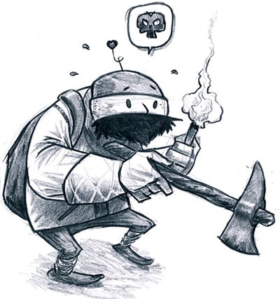 Lumberjack Sketch Lumberjack Sketch