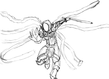 Tyrael Sketch Tyrael Sketch