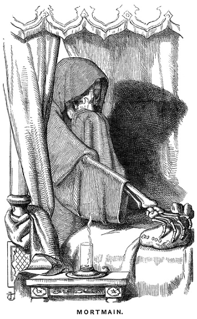 Grim Reaper in Bed Sketch Grim Reaper in Bed Sketch