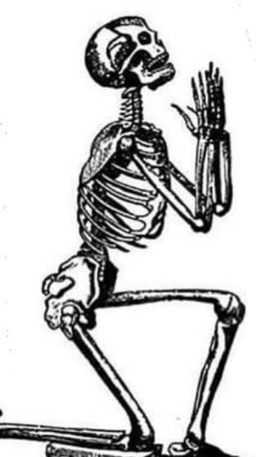 Skeleton Praying Sketch Skeleton Praying Sketch