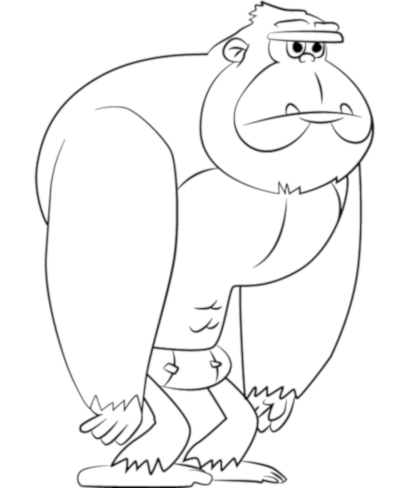 Lumbering Yeti Sketch