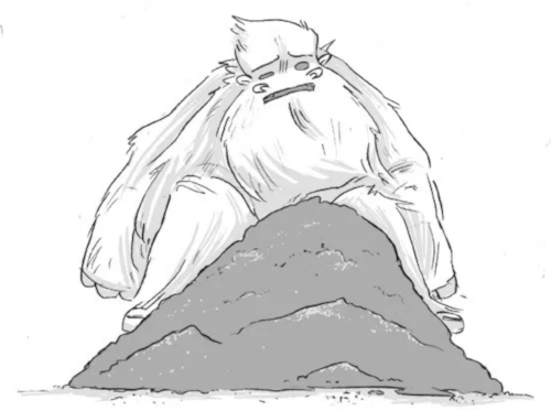Sad Yeti Sketch