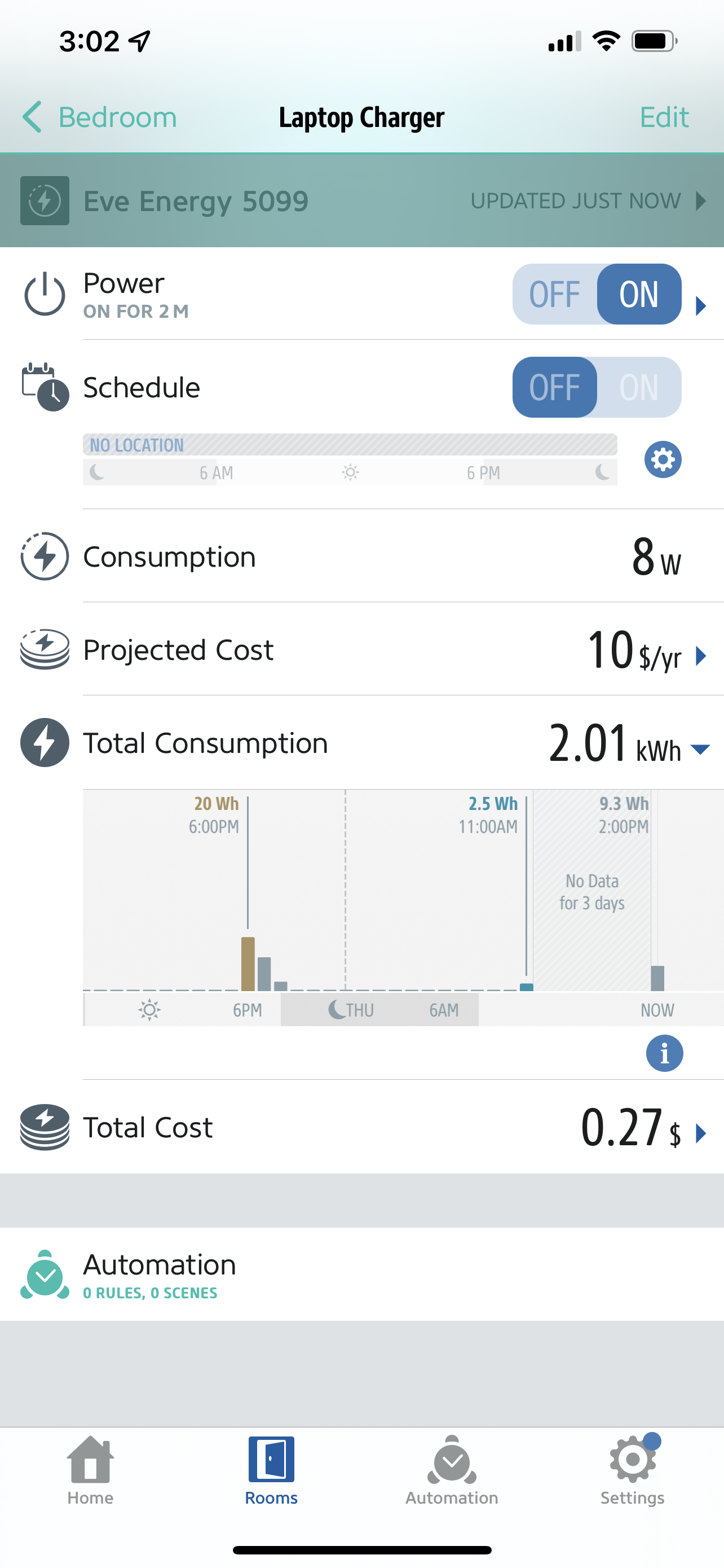 Eve Energy Screenshot