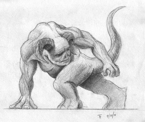 Troll Sketch