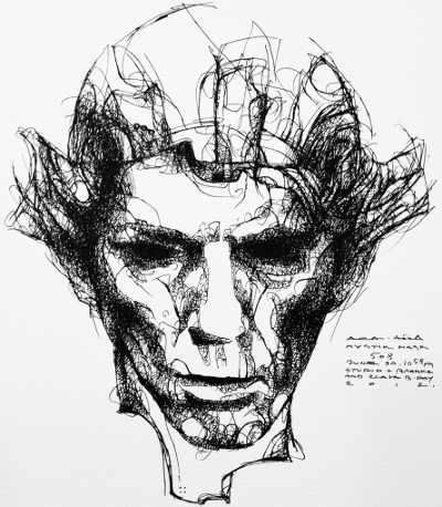 Thinking Mask Sketch