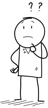 Curious Stick Figure Sketch