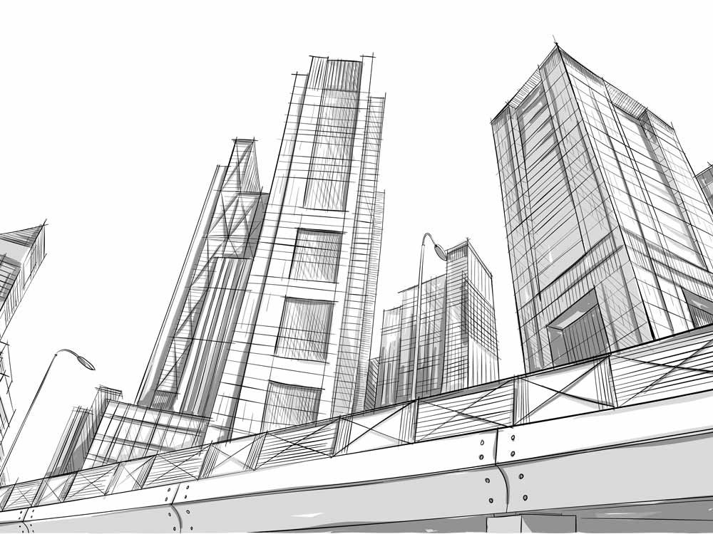 High Rise Sketch